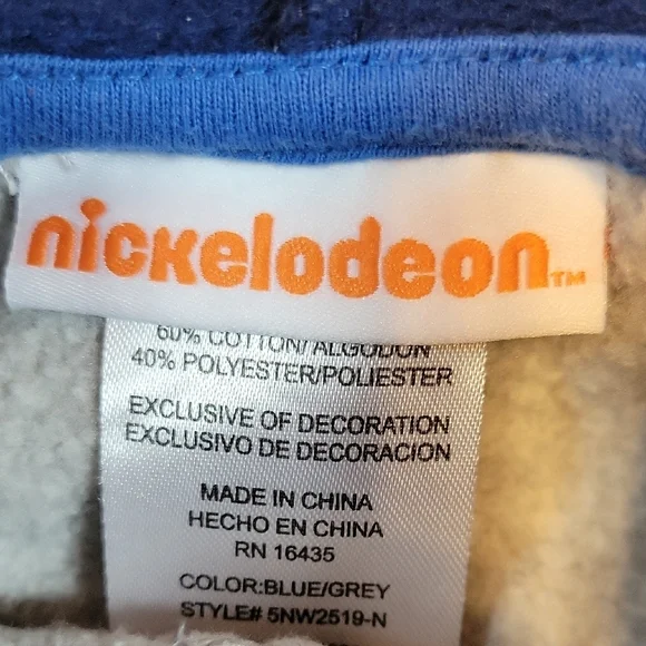 Paw Patrol Blue and Gray Hoodie SIZE 3-6 Months - Picture 3 of 9